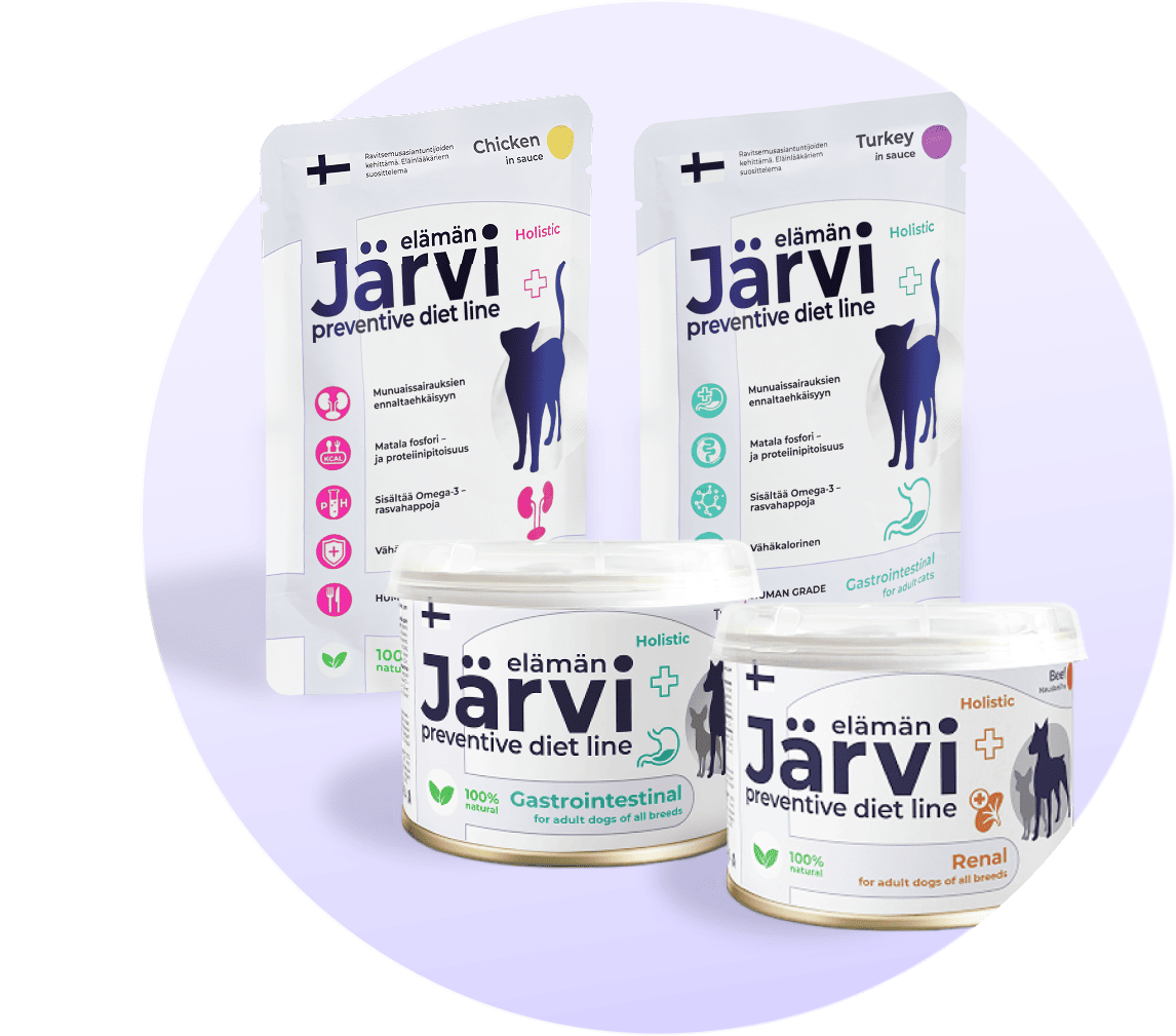 Профилактическое питание Jarvi для кошек и собак