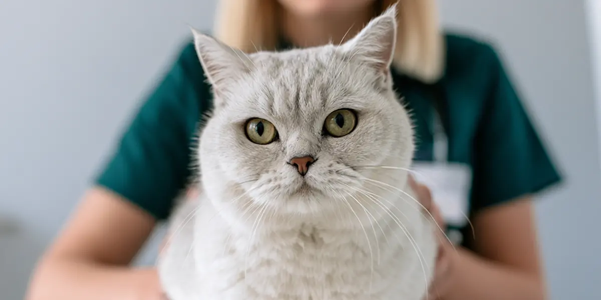 Кошку рвёт после еды, что делать?