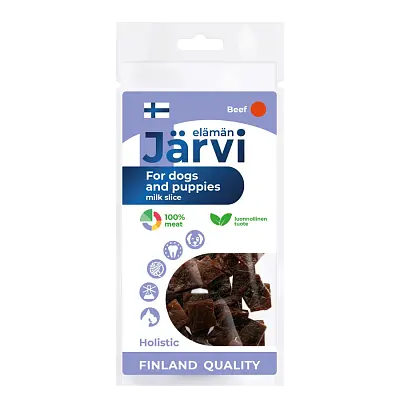 Вяленое лакомство молочные кусочки из говядины